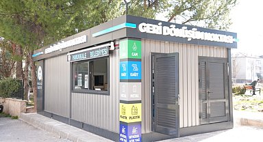 İkinci geri dönüşüm noktası Pelitlibağ’da hizmete girdi