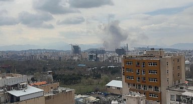 İran'ın başkenti Tahran'a büyük ölçekli hava saldırıları düzenlendi