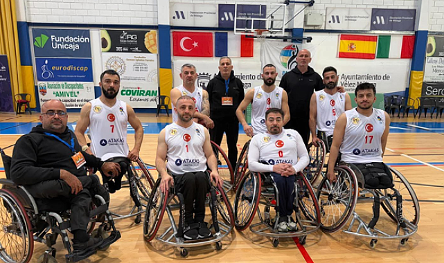 İskenderun Tekerlekli Basketbol Takımı, Tenerife Fundacion’ı mağlup etti