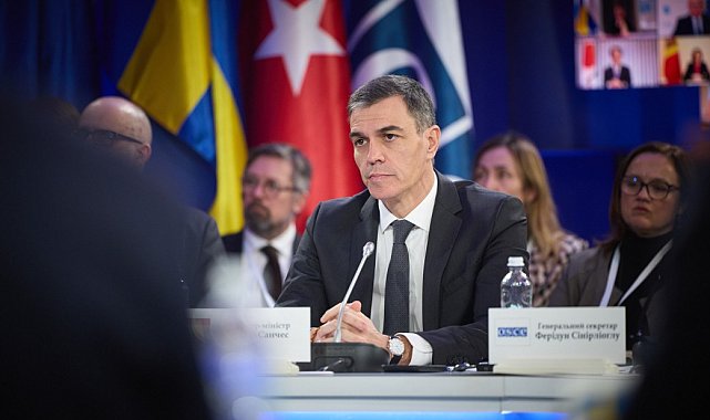 İspanya Başbakanı Sanchez, Aoun ile görüştü