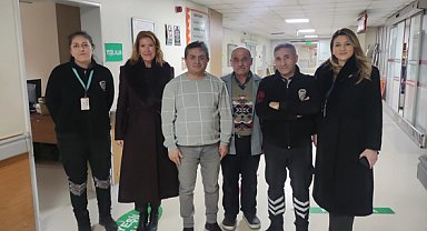 İzmit Belediyesi'nden sağlık çalışanlarına 14 Mart Tıp Bayramı ziyareti
