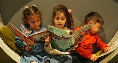 Kayapınar'da çocuklar kütüphaneyle tanıştı