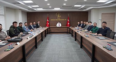 Kaymakam Eroğlu başkanlığında altyapı toplantısı gerçekleştirildi