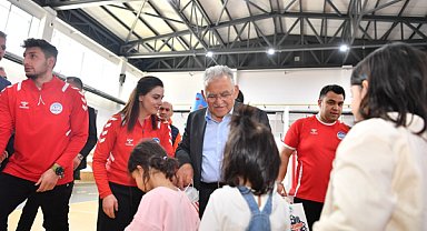 Kayseri’de Sevgi Evleri’nde bayram etkinliği 