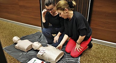 Keçiören Belediyesi personeline kapsamlı ilk yardım eğitimi verildi