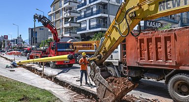 Kepez’de doğal gaz altyapı çalışmaları devam ediyor