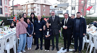 Kestel’de geleneksel olan sokak iftarı Kale Mahallesi'nde gerçekleştirildi