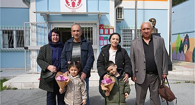 Maltepe’de kreş öğrencileri büyükleriyle bir araya geldi
