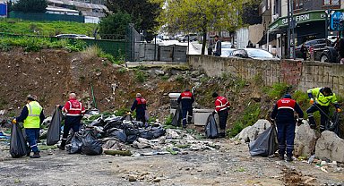 Maltepe’de mahallelerde bahar temizliği çalışması başlatıldı