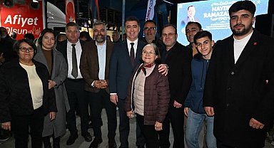 Manisa'da Saruhanlı’da iftar programı düzenledi
