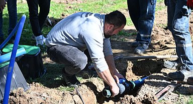 Manisa’da yeşil alanlarda akıllı sulama dönemi başladı