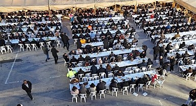  Mihalıççık’ta son iftar yapıldı