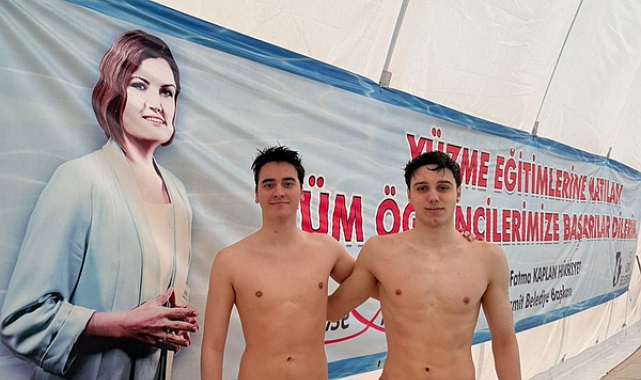 Milli yüzücü Kuzey Tunçelli, olimpiyat hazırlıklarını İzmit’te sürdürüyor