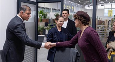 Minguzzi ailesinden Başkan Tugay’aı ziyaret