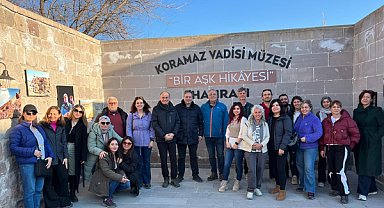 Nevşehirli turizm rehberleri Kayseri’deki turizm noktalarını gezdi