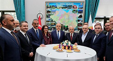 Ordu’da protokol ve vatandaşlar 