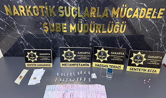 Sakarya’da uyuşturucu operasyonu