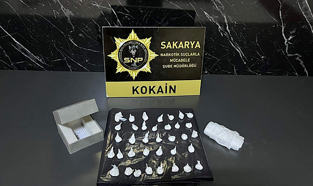 Sakarya’da uyuşturucu operasyonu