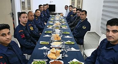 Samandağ Kaymakamı Dündar, Sahil Güvenlik Komutanlığı'nda iftara katıldı