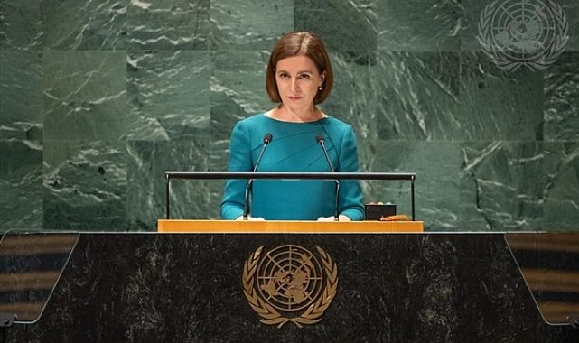 Sandu, Litvanya Cumhurbaşkanı Nauseda'ya Cumhuriyet Nişanı takdim etti