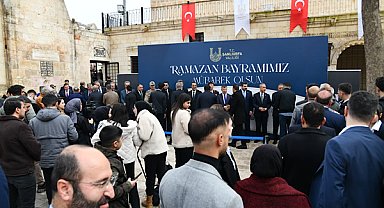 Şanlıurfa’da bayramlaşma programı Balıklıgöl’de yapıldı