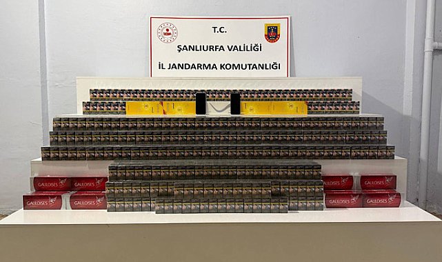 Şanlıurfa'da kaçak tütün ve alkol operasyonu