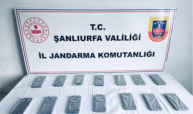 Şanlıurfa’da kaçakçılık operasyonu