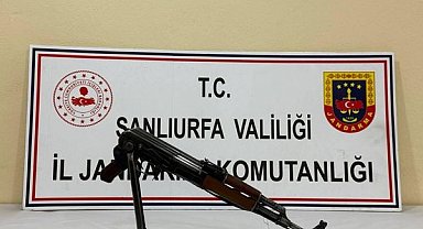 Şanlıurfa'da ruhsatsız silah operasyonu