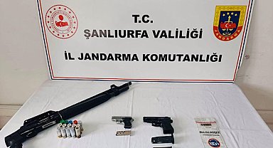 Şanlıurfa’da uyuşturucu ve silah operasyonu