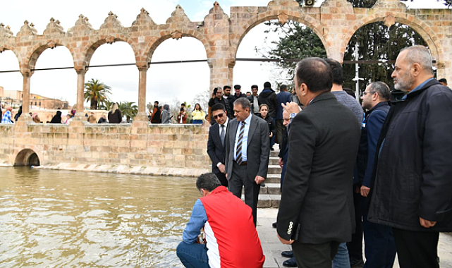 Şanlıurfa Valisi Şıldak, Balıklıgöl Platosu’nda incelemeler yaptı