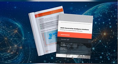 SESTEK, Opus Research Konuşma Zekası Raporu’nda global liderler arasında