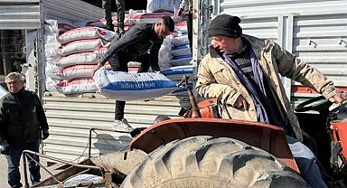 Sultanhisar’da üreticilere yem desteği sağlandı