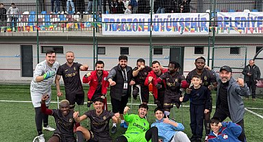 Trabzon Büyükşehir Belediyesi Ampute Futbol Takımı'ndan galibiyet