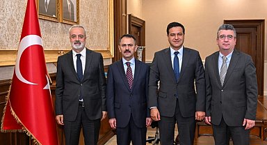 Vali Aktaş, liman şirketlerinin yöneticilerini kabul etti