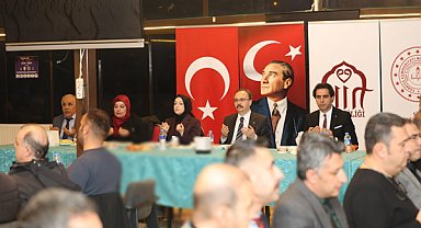 Vali Kızılkaya, öğretmenler ve milli eğitim müdürlüğü personeliyle iftarda buluştu