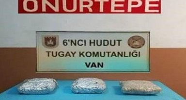 Van hudut hattında 4 kilo 60 gram uyuşturucu madde ele geçirildi