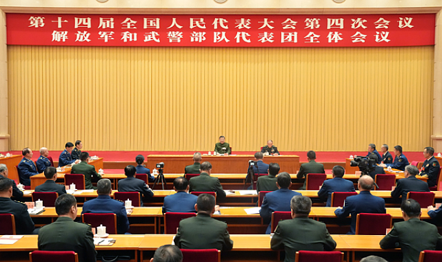 Xi Jinping, ordu delegasyonu toplantısına katıldı