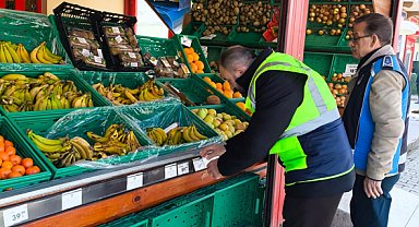 Yalova Hal Müdürlüğü’nden künye denetimi