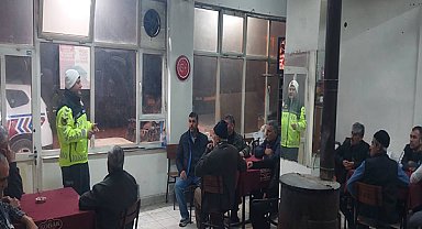 Yenice’de vatandaşlara trafik güvenliği eğitimi verildi
