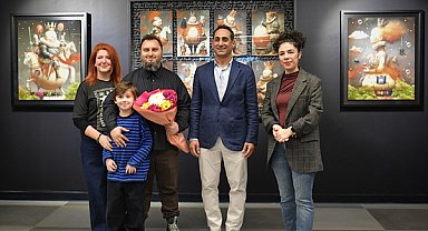 “Zamansız Yolculuk Hikayeleri” sergisi Beylikdüzü’nde açıldı