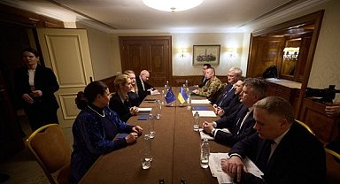 Zelenski, AB Güvenlik Politikası Yüksek Temsilcisi Kallas ile görüştü