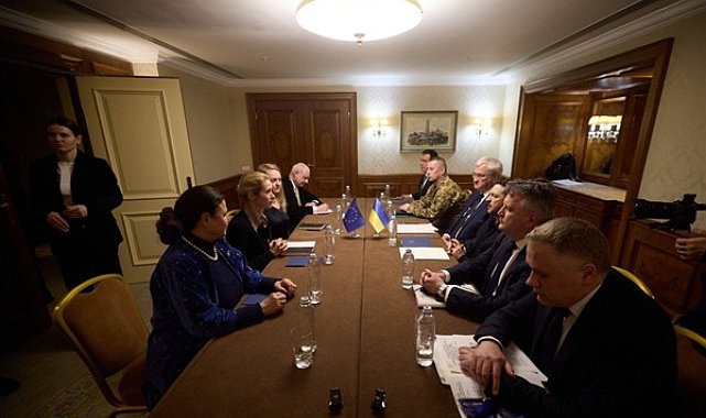 Zelenski, AB Güvenlik Politikası Yüksek Temsilcisi Kallas ile görüştü