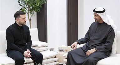 Zelenski, BAE Cumhurbaşkanı Al Nahyan ile görüştü