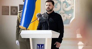 Zelenski: Ukrayna Ulusal Muhafız Birliği'nin 12. yıl dönümünü kutluyoruz