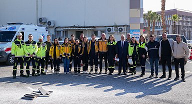 ABAK okul ve belediye binalarında afet tatbikatı düzenledi