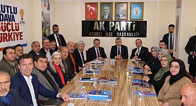 AK Parti Araklı İlçe Başkanlığı Danışma Meclisi Toplantısı yapıldı