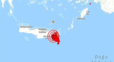 Akdeniz'de deprem