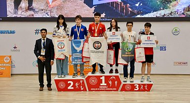 Aliağa Gençlik ve Spor İlçe Müdürlüğü sporcuları şampiyonada yarıştı