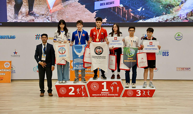 Aliağa Gençlik ve Spor İlçe Müdürlüğü sporcuları şampiyonada yarıştı