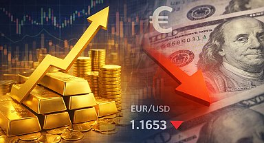 Altın fiyatları yükselirken dolar geriledi